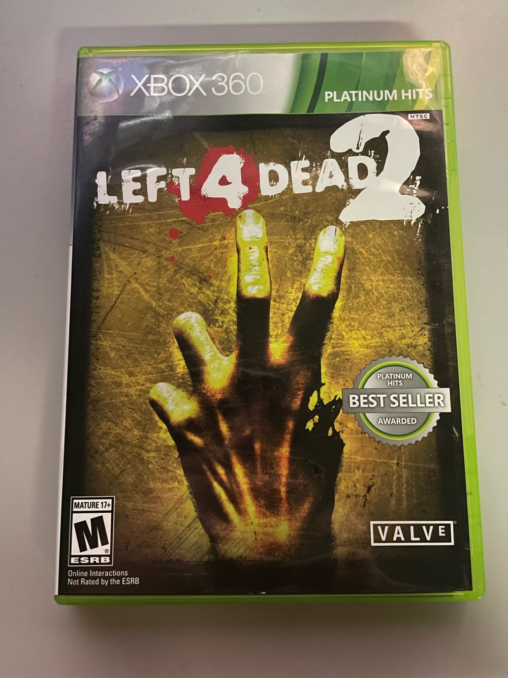 Left 4 Dead 2 Microsoft Xbox 360 Very Clean excellent condition